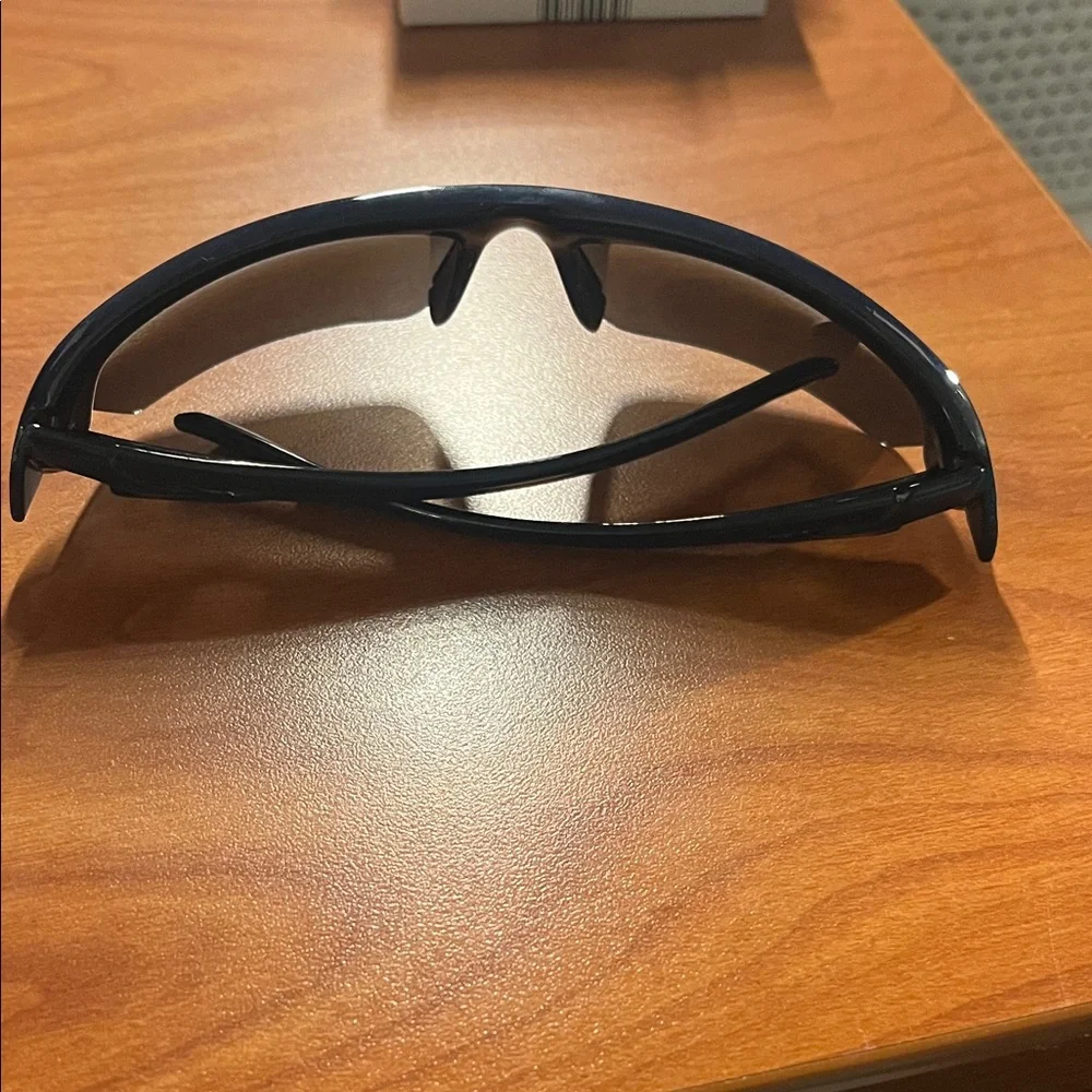 Black and Blue Sports Sunglasses